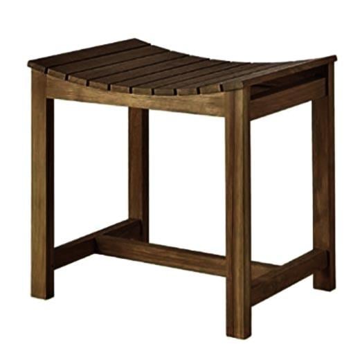 Стілець для ванної з дерева Танкен Кориця (ТВН-001933)