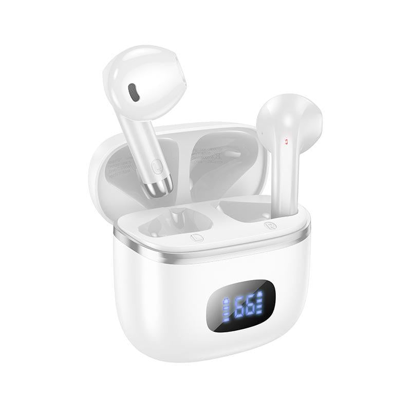 Бездротові навушники Hoco EQ1 Music guide true wireless BT headset White (6931474798503)