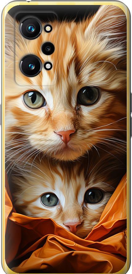 Чехол на Realme GT Neo 3T Котики 2 (5664u-2960-42517)