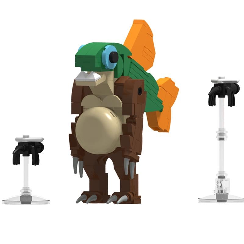 Конструктор мем Брейнрот Тропо Трипо 176 деталей (арт EPC14316M)