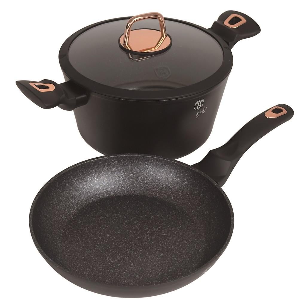 Набір посуду Berlinger Haus Black Rose Collection 4 пр. (2238493962)