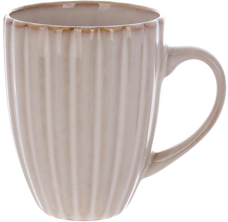 Кружка керамическая 6 шт. Daisy 440 мл Бежевый