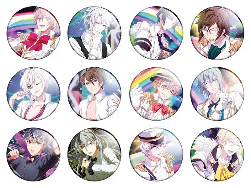 Набор значков Аниме IDOLiSH7 12 шт. (NZN00390)