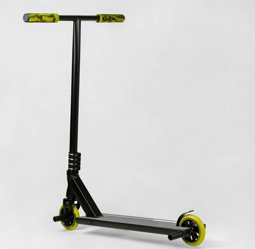 Самокат трюковый Best Scooter Barracuda-BC-30111 HIC-система пеги/алюминиевый диск и дека (112990)
