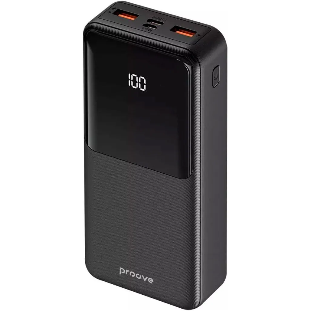 Внешний аккумулятор Proove Illuminator 20000 mAh 22,5W (PBI222210001)