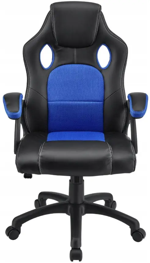 Крісло геймерське з TILT Home Fest Oskar до 120 кг Синій/Чорний - фото 4 Крісло геймерське з TILT Home Fest Oskar до 120 кг Синій/Чорний - фото 4