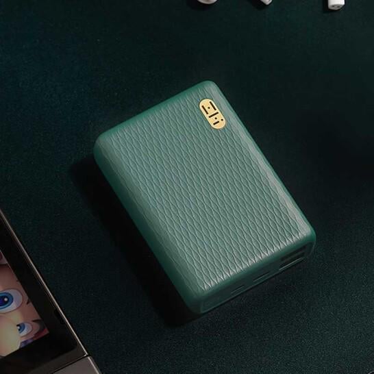 Батарея портативная ZMi Mini QB817 10000mAh 22,5 W Green - фото 4