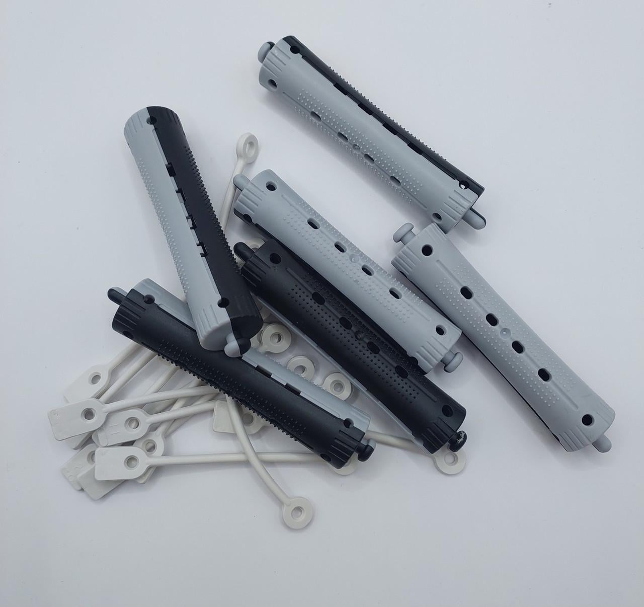 Бігуді-коклюші для хімічної завивки ДенІС professional 16х91 мм 12 шт. Кольорові (1560211722)