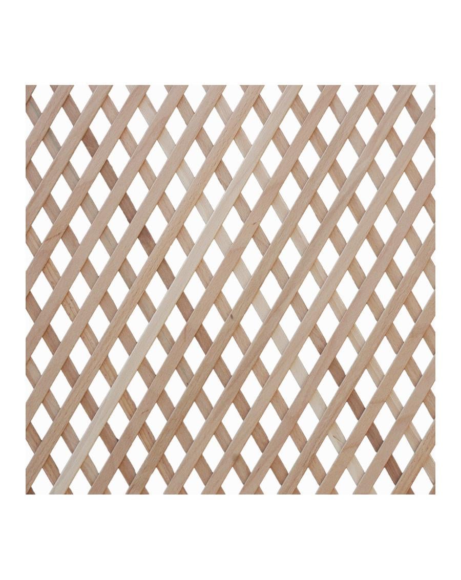 Решетка деревянная ольха 17/17 620x1200 мм 1R