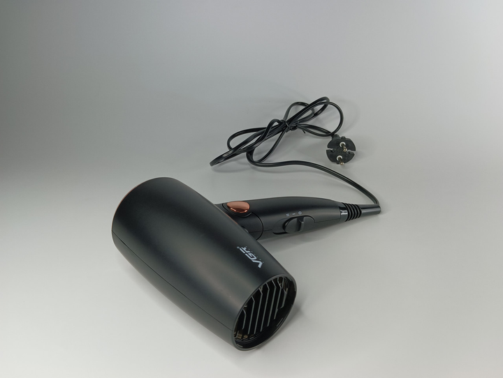 Фен дорожній для волосся VGR V-439 складана ручка 1600 Вт 110–240 В (ML-05151) - фото 7 Фен дорожній для волосся VGR V-439 складана ручка 1600 Вт 110–240 В (ML-05151) - фото 7