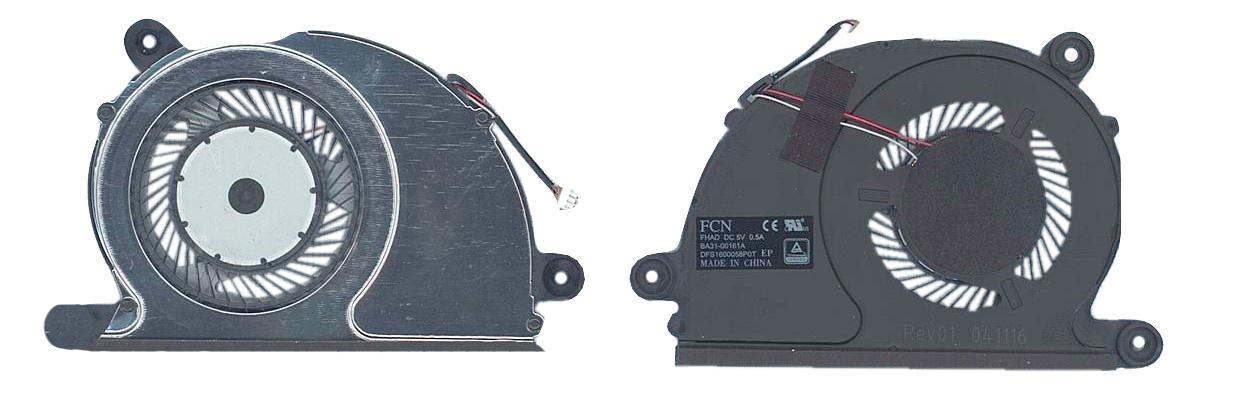 Кулер для ноутбука Samsung NP900X3L/NP900X3N/NP900X5L 5V 0.5A 3-pin FCN