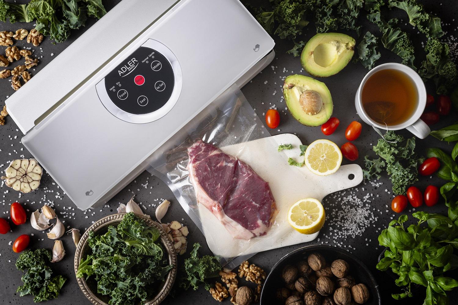 Вакуумный упаковщик Adler AD 4503 для продуктов электрический - фото 18 Вакуумный упаковщик Adler AD 4503 для продуктов электрический - фото 18