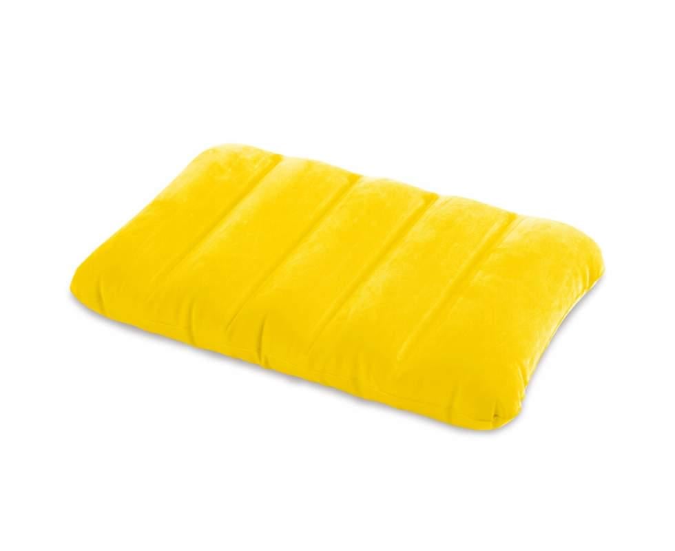 Подушка надувна Intex Жовтий (68676)
