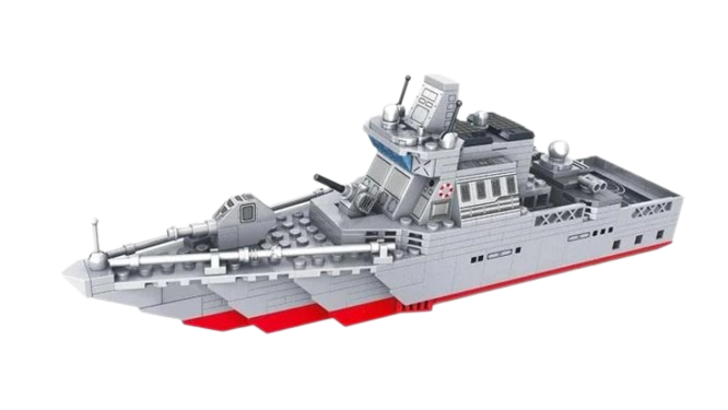 Конструктор Limo Toy Военный корабль 418 деталей (KB 2015)