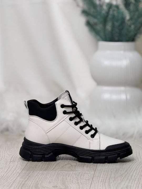 Ботинки женские Loretta N033 на меху р. 41 Белый (30139095) - фото 2