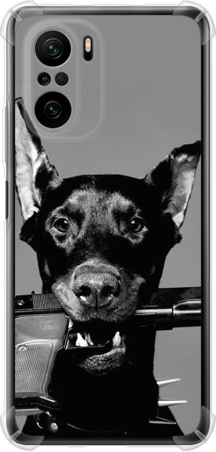 Чехол на Xiaomi Poco F3 Доберман (2745sp-2280-42517)