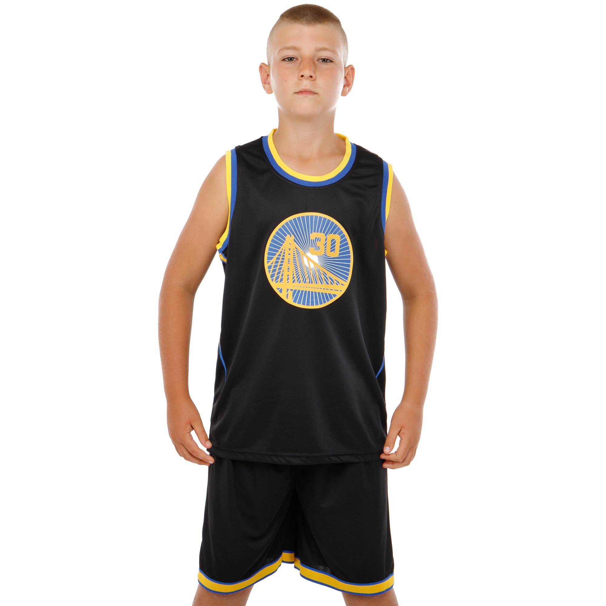 Форма баскетбольна дитяча NB-Sport NBA GOLDEN STATE WARRIORS BA-9963 L (AN009608)