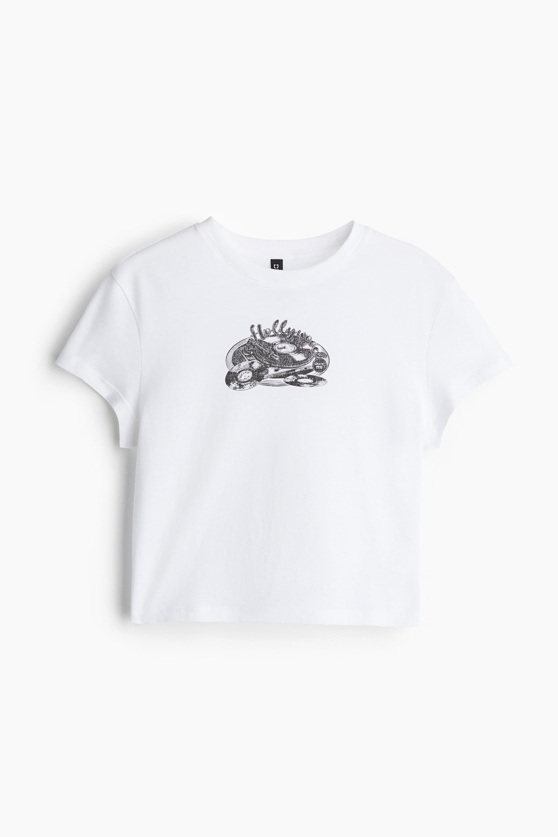 Футболка Пластинка S Белый (1198432)