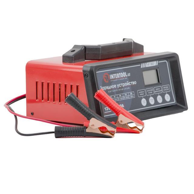 Зарядное устройство Intertool AT-3021 c режимом десульфатации аккумулятора 12 В 5/10/15/20 А 230 В (8918555) - фото 5