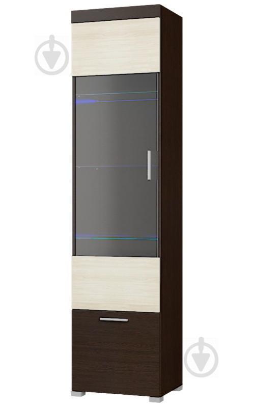 Пенал витрина Эверест Британия Б-19 венге дуб молочный