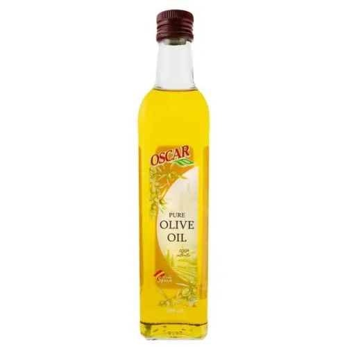 Масло оливковое рафинированное с добавлением нерафинированного оливкового масла Oscar foods Pure 500 мл (4820235630041)