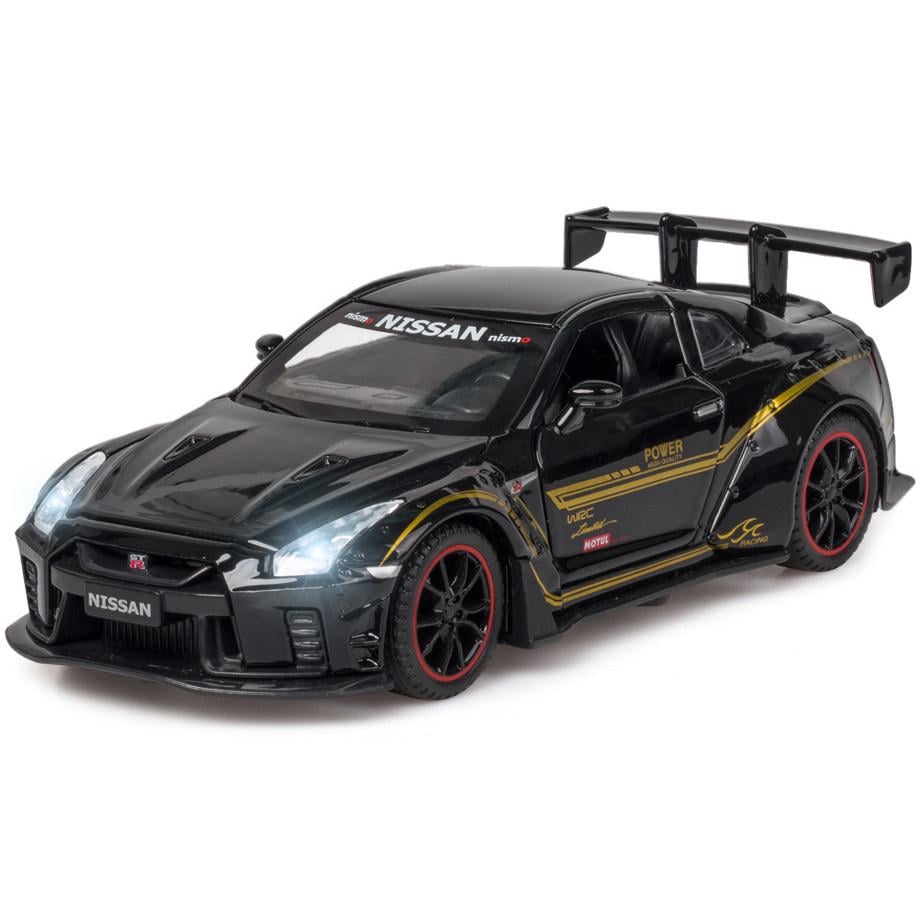 Игрушечная машинка-модель металлическая Nissan GT-R Nismo 1:32 инерционная Черный (28443636)