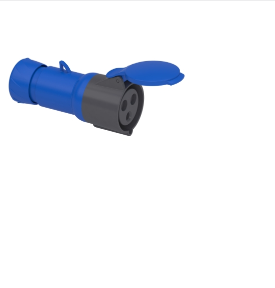 Розетка силовая переносная Schneider Electric PKF32M423 2Р+PE 32А 220V IP44 (33976002)