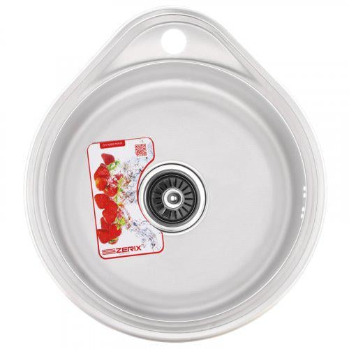 Мойка кухонная Zerix Z4843-06-160MD Micro decor (ZS0567)