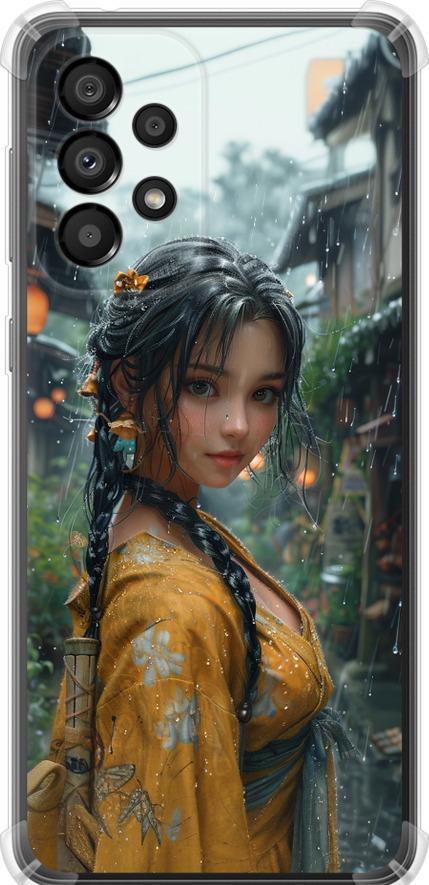 Чехол на Samsung Galaxy A33 5G A336B Anime-girl (6133sp-2584-42517)