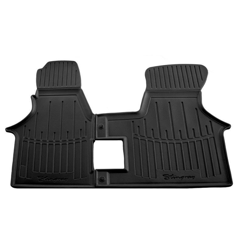 Коврики передние Stingray 3D для Volkswagen T4 Caravelle/Multivan полиуретан 2 шт. Черный (146369)