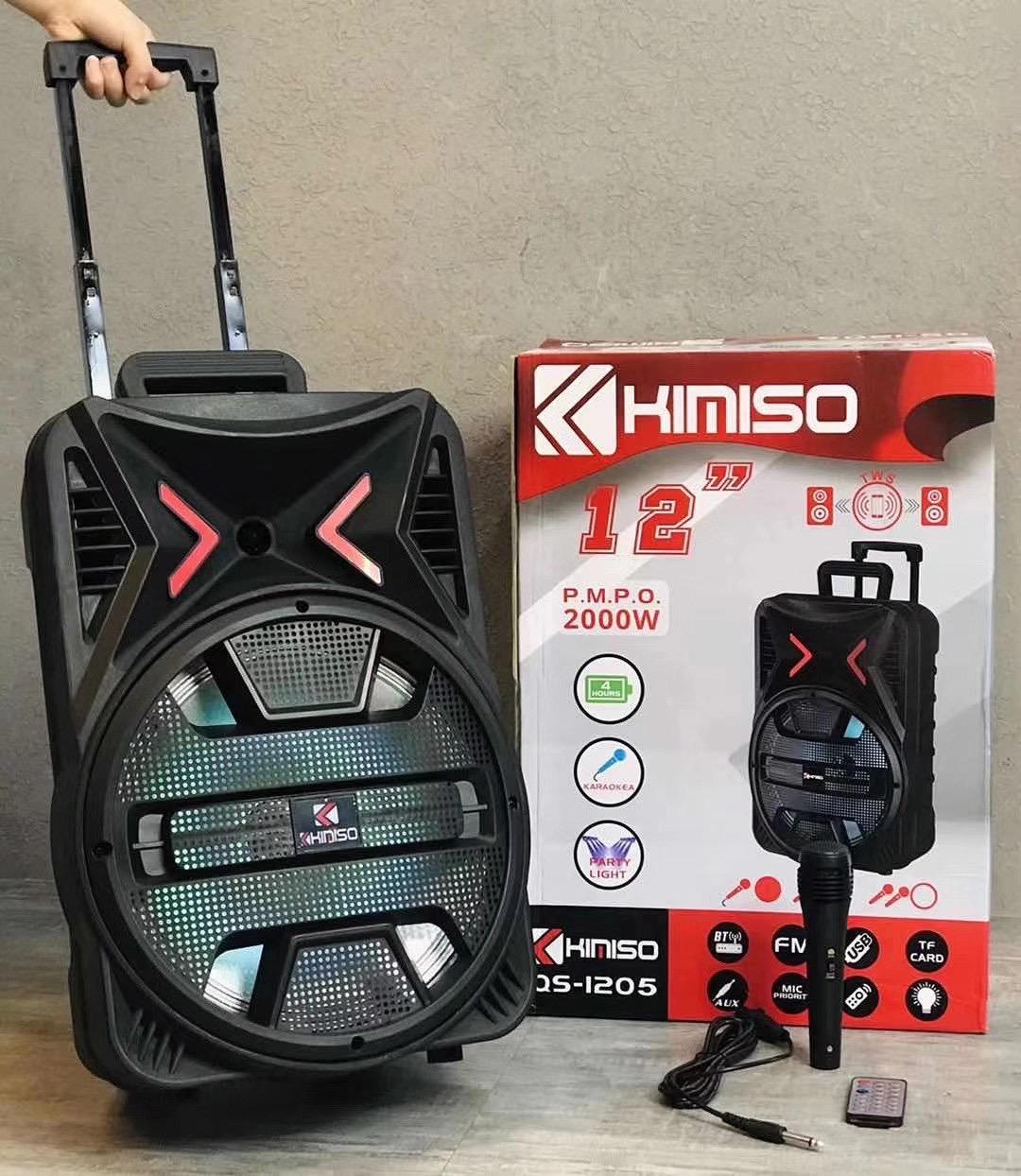 Колонка KIMISO QS-1205 2000W із радіомікрофоном (Col-008) - фото 3