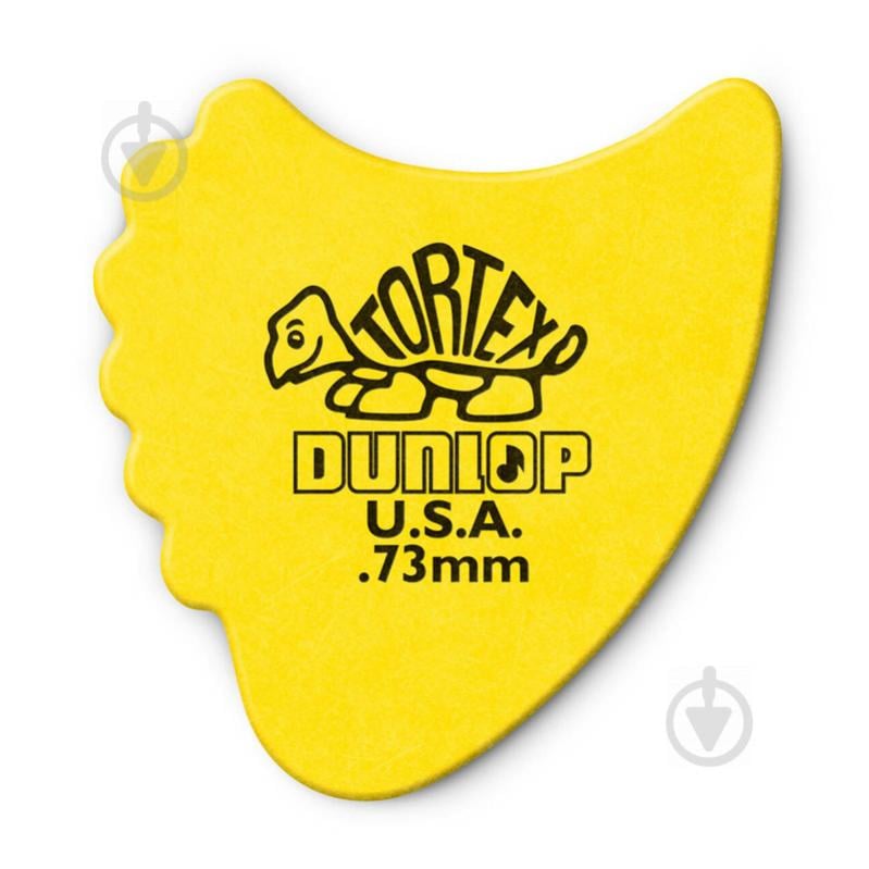 Медиатор Dunlop 4141-0.73 Tortex Fin Pick 0.73 mm (1 шт.)