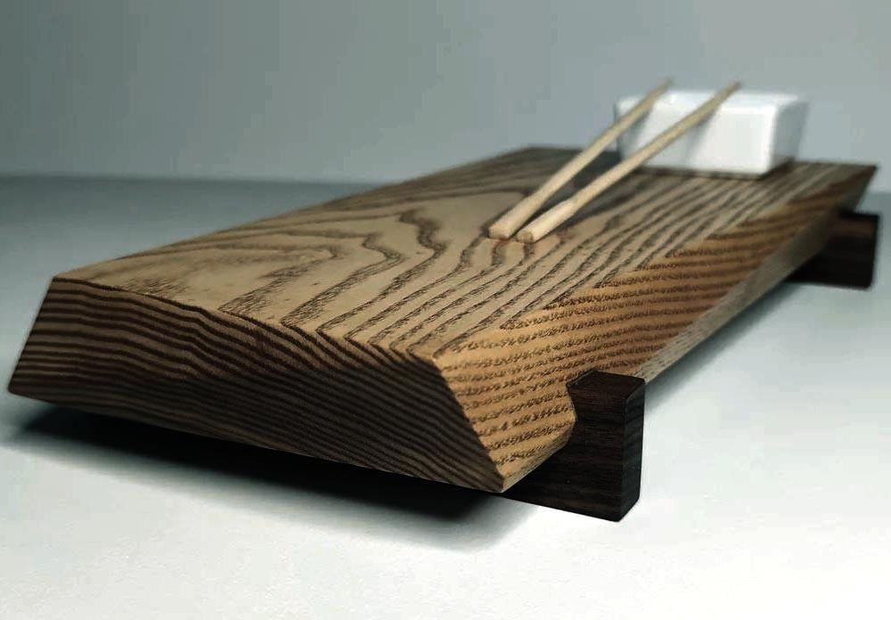 Дошка для подачі суші Шеньян Капучіно (ДДП-000909)