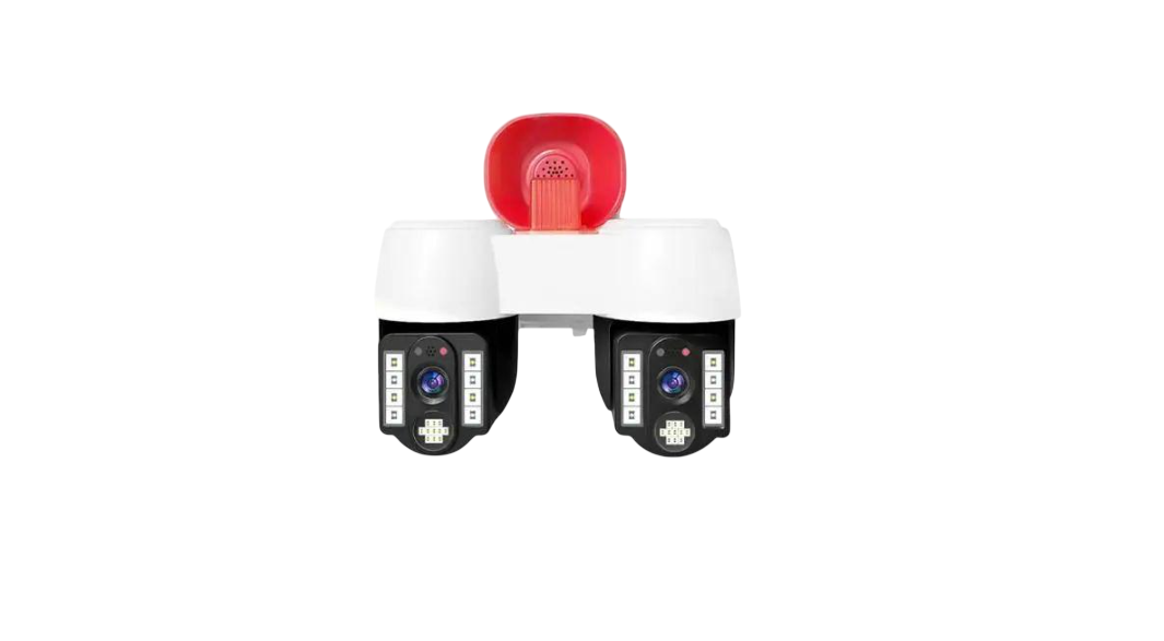 Камера видеонаблюдения с двумя направлениями движения/ночным видением и датчиком движения H.265/H264 4Mx10/V WIFI (V380)