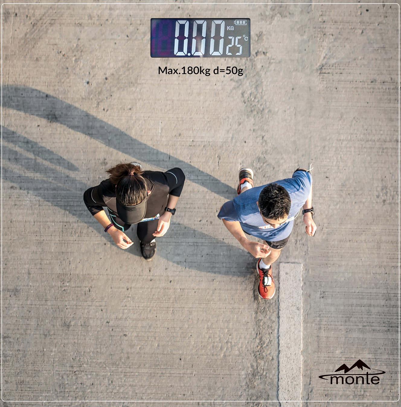 Весы напольные Monte MT-6012-4 Пробежка (79848)