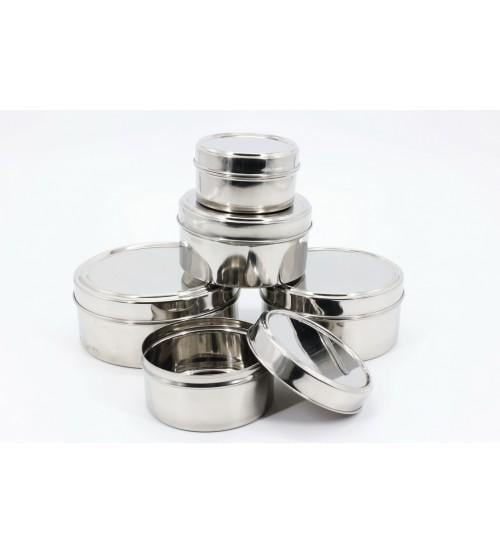 Набір харчових контейнерів DABBI з нержавіючої сталі 5 шт. (0784)