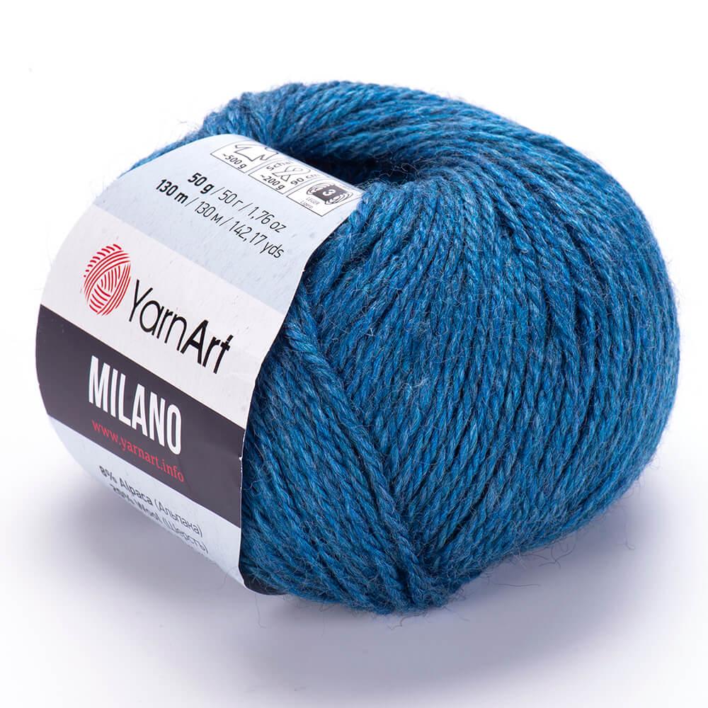 Пряжа YarnArt Milano 876 Синий (6163)
