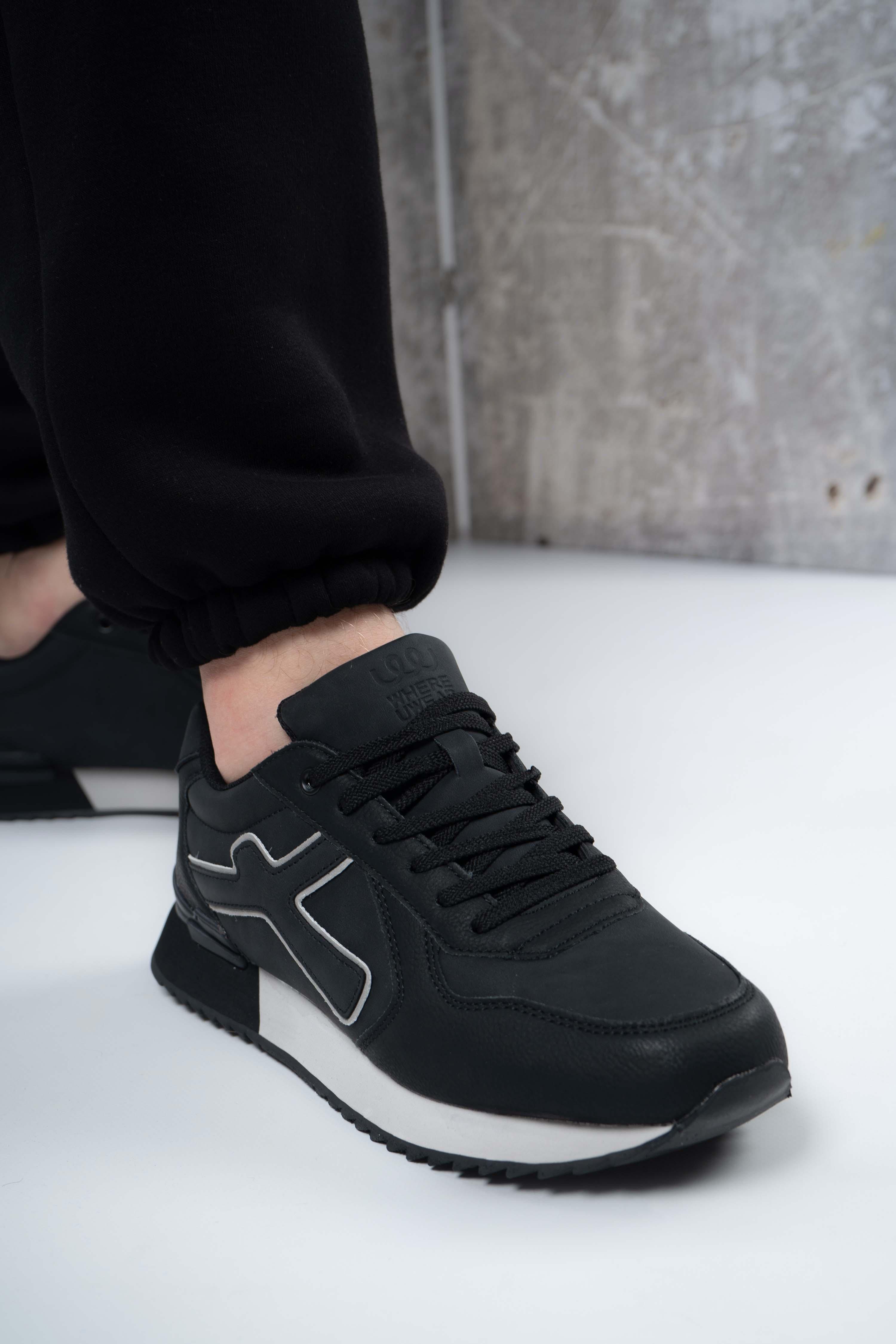 Кроссовки мужские Where Uwear демисезонные р. 42 Черный (346898_42)