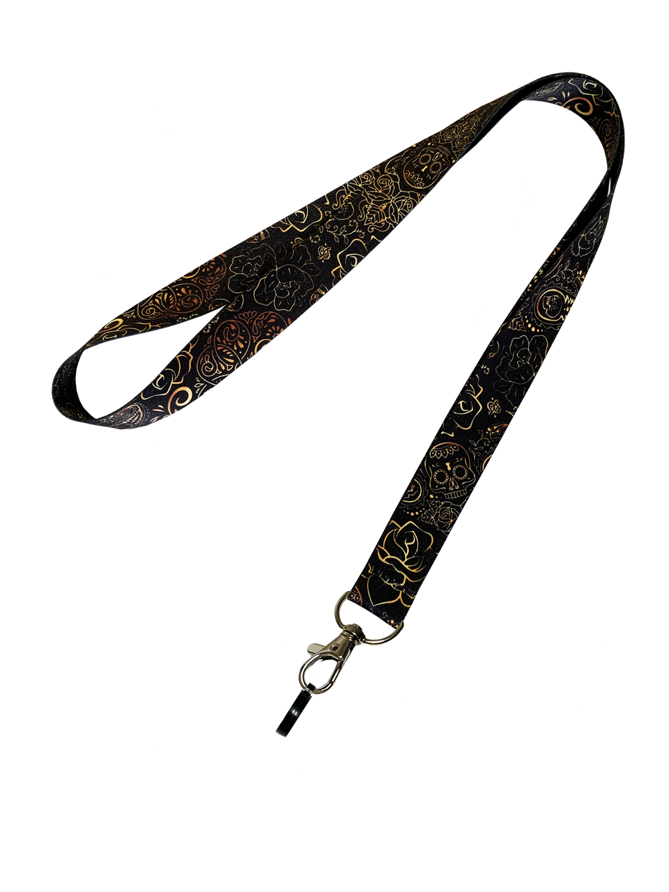 Стрічка на шию з кільцем для pod електронної сигарети Gold Ornament (p016)