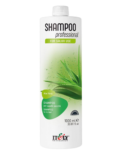 Шампунь для сухого волосся Itely Hairfashion Shampoo PROFESSIONAL ALOE VERA зволожуючий 1000 мл