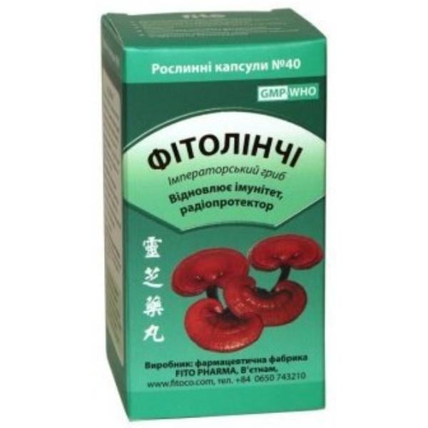 Суміш екстрактів Fito Pharma Фітолінчі 0,5 г 40 капс. (000022924)