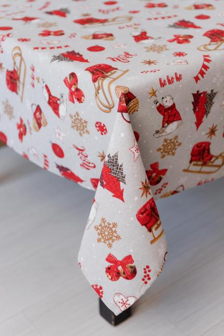 Скатертина Прованс Noel 120x136 см (42172) - фото 2 Скатертина Прованс Noel 120x136 см (42172) - фото 2