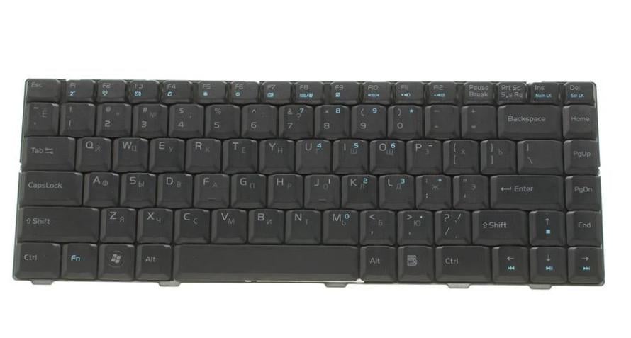 Клавиатура для ноутбука Asus F80/F83/X82/X88 Lamborghini VX2/BENQ R45/R47 rus OEM Black (169606)