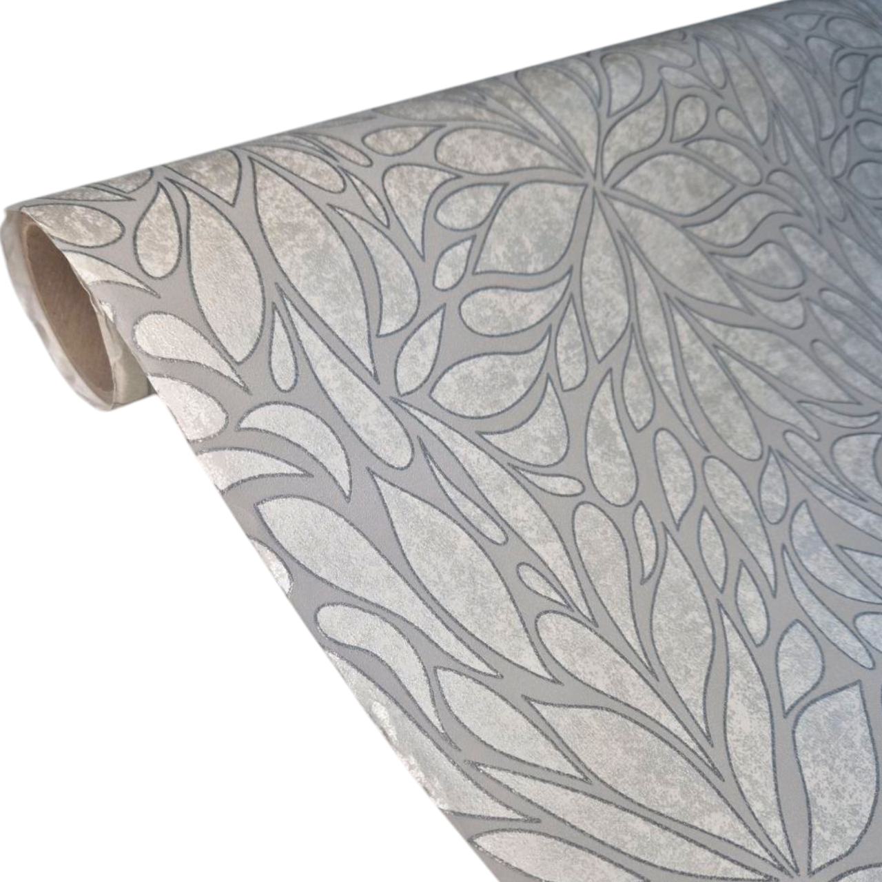 Обои виниловые Marburg 10,05x1,06 м Серый (57316)