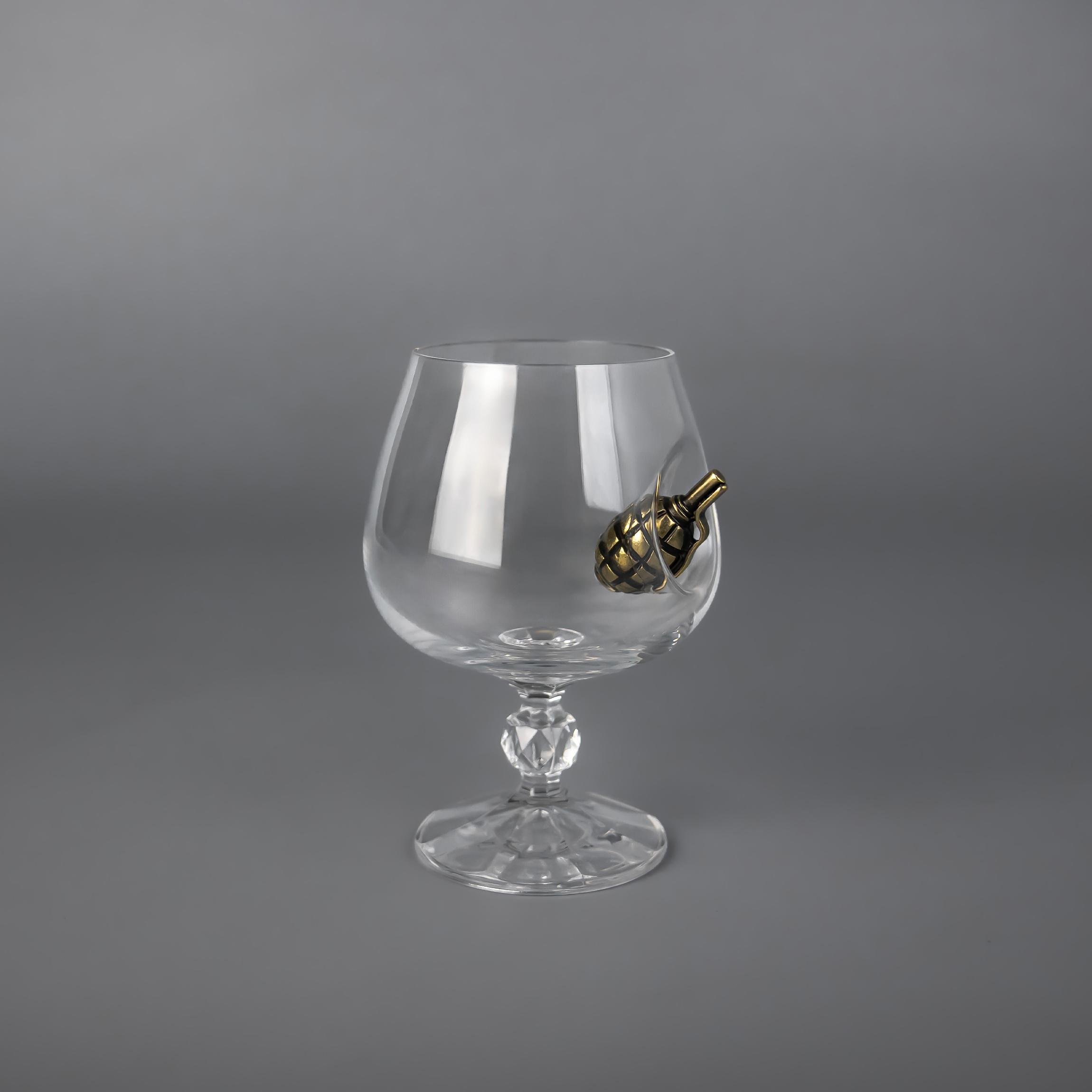 Коньячный бокал VSKLO с лимонкой 265 мл