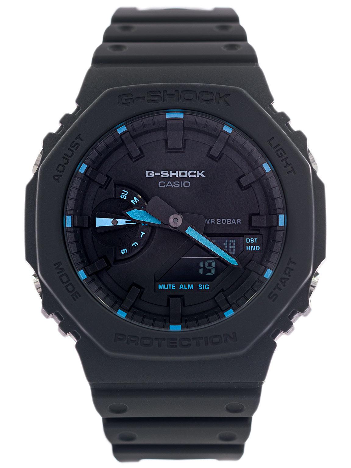 Часы Casio G-SHOCK GA-2100-1A2ER Neon Accent Series (1511)