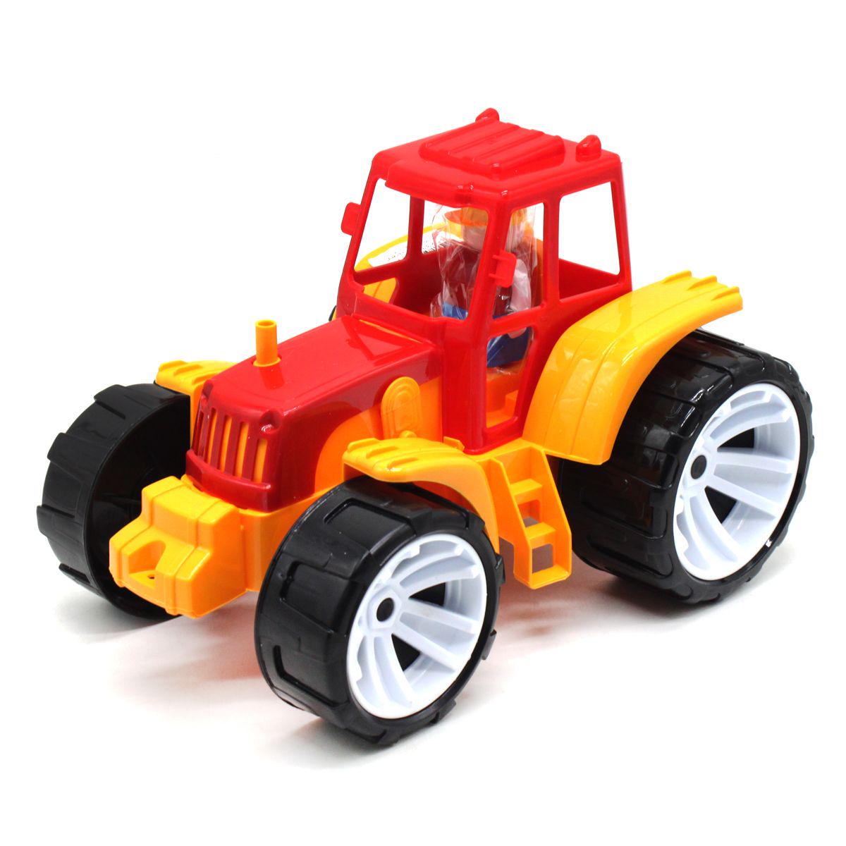 Трактор пластиковий Жовтий (165233)