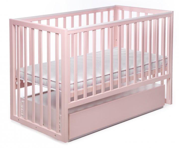 Ліжечко трансформер дитяче CHARIVNE з ящиком Кораловий Ліжечко трансформер дитяче CHARIVNE з ящиком Кораловий