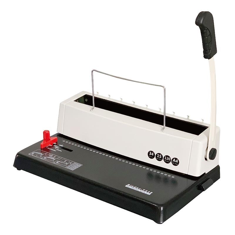 Біндер на металеву пружину YIBO T318 квадратні отвори (000014601)