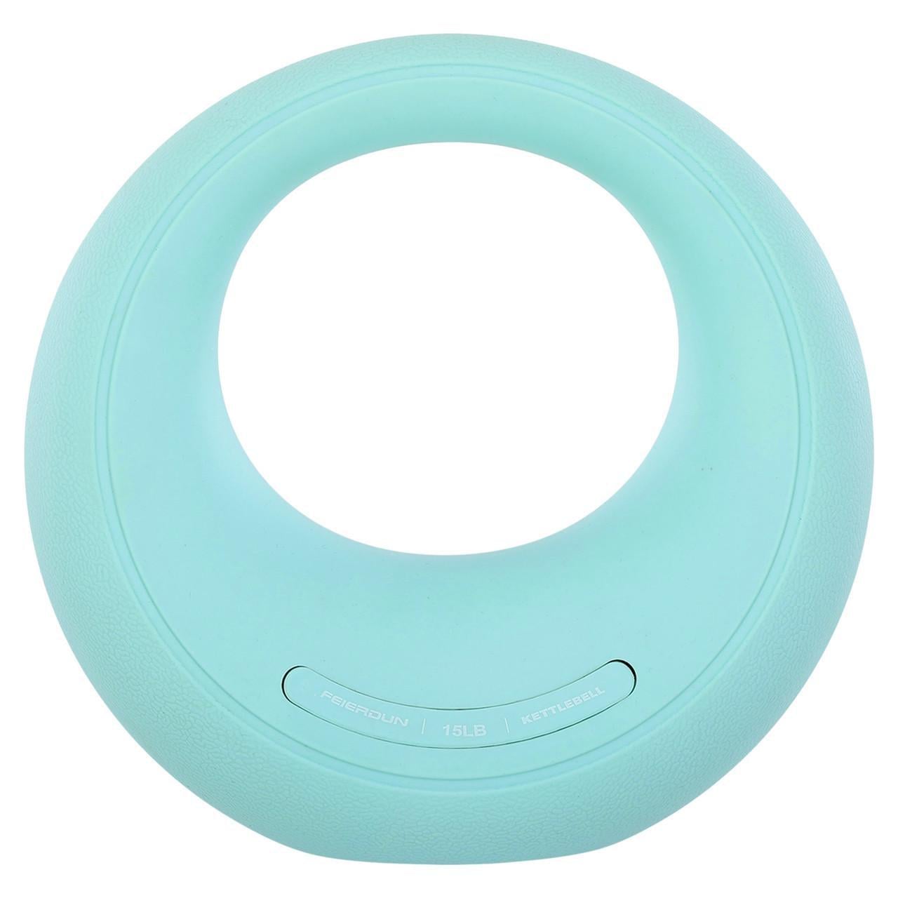 Гиря цільна SP-Sport SC-80145-15LB з TPR покриттям Star Moon 6,8 кг М'ятний (2532843785)